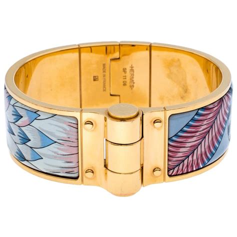 Hermes New Savana Dance Hinged Bracelet 